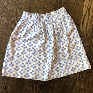 Madewell patterned skirt